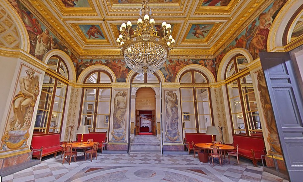 Бурбонский Дворец, Париж, Франция - Виртуальный Тур 3D