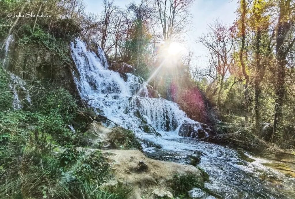 Зимние Водопады Парка Крка